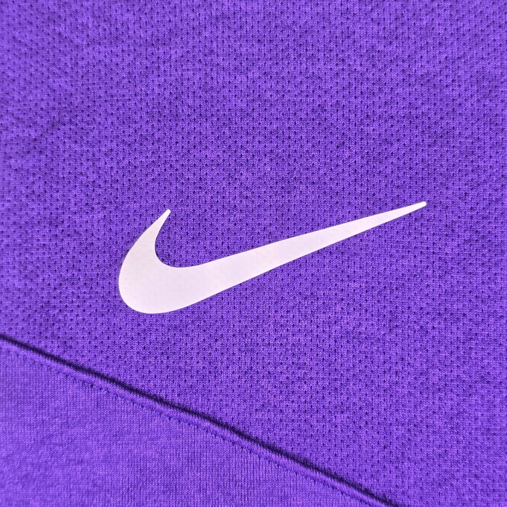 K-State Wildcats Nike Team Issued Dri-Fit Shirt Mens XXL Purple On-Field Big 12 - Picture 4 of 16